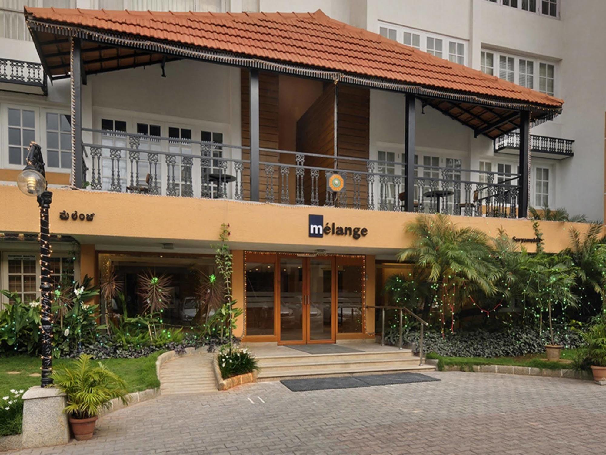 Melange Luxury Service Apartment Bangalore Eksteriør billede